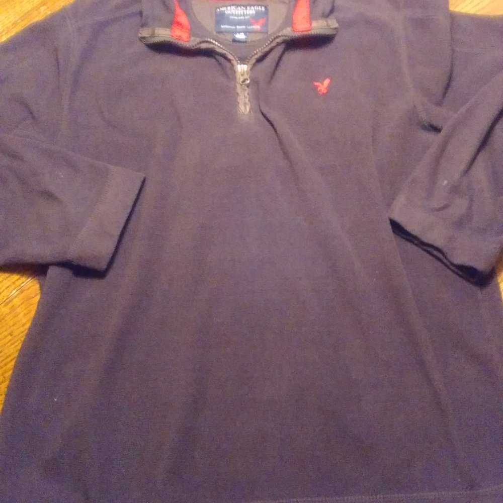 American Eagle Long Sleeve Fleece - Brown